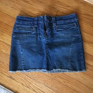 Denim skirt